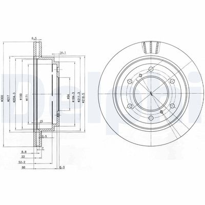 Brake Disc BG3813