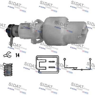 SIDAT 5.140038 Выключатель стоп-сигнала  для FIAT DUCATO (Фиат Дукато)
