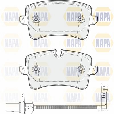 Brake Pad Set NAPA NBP1292