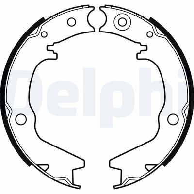 Комплект тормозных колодок LS2145