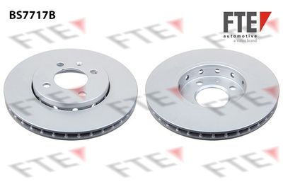 Тормозной диск FTE BS7717B для SEAT Mii