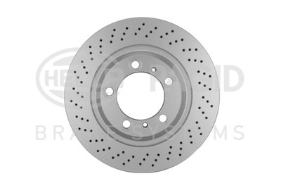 Тормозной диск HELLA 8DD 355 126-921 для PORSCHE BOXSTER