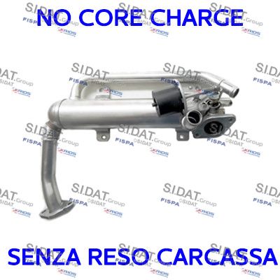 RADIATOR RECIRCULARE GAZE DE ESAPAMENT FISPA 831141R