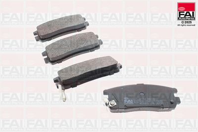 Zestaw klocków hamulcowych, hamulce tarczowe FAI AUTOPARTS BP714
