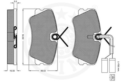 SET PLACUTE FRANA FRANA DISC OPTIMAL 9517 2