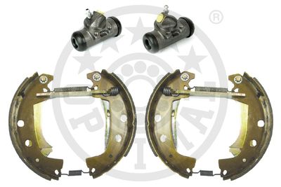 OPTIMAL BSK-0151 Ремкомплект барабанных колодок для RENAULT 4 Автофургон / микроавтобус (R21_, R23_) 1.1 (2370, 210B)