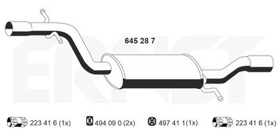 MITTELSCHALLDäMPFER
