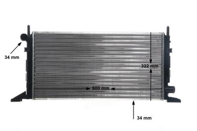 KüHLER MOTORKüHLUNG MAHLE CR157000S 10