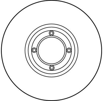BREMSSCHEIBE TRW DF1860 1