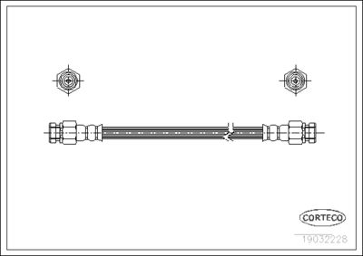 Brake Hose 19032228