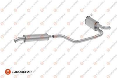 Средний глушитель выхлопных газов EUROREPAR 1607348280 для CITROËN XM