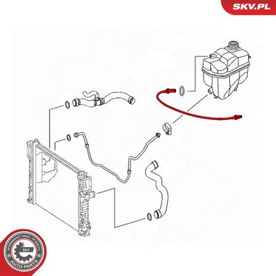Potrubí chladiva SKV 54SKV189