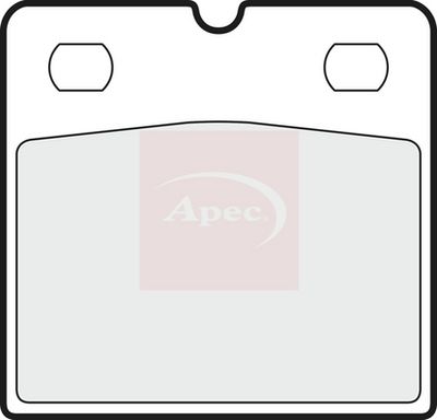 APEC Brake Pad Set, disc brake PAD1422