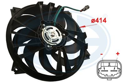 ERA 352011 Вентилятор системы охлаждения двигателя  для LANCIA PHEDRA (Лансиа Пхедра)