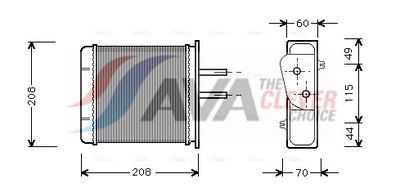 WäRMETAUSCHER INNENRAUMHEIZUNG