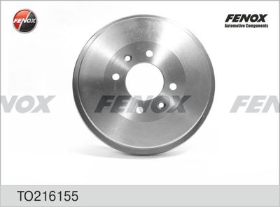 Тормозной барабан FENOX TO216155 для PEUGEOT PARTNER