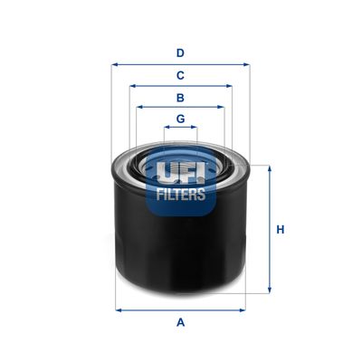 UFI 23.259.00 Масляный фильтр  для SUBARU TRIBECA (Субару Трибека)