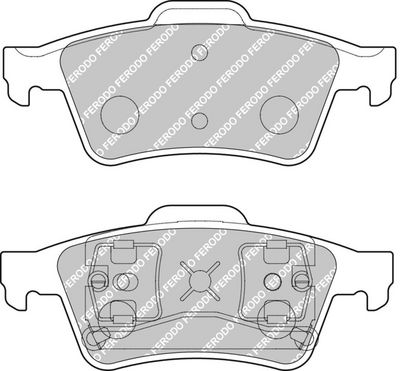 комплект спирачно феродо, дискови спирачки FERODO RACING FCP1540H