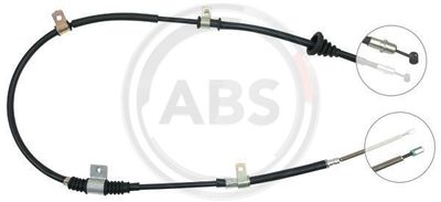Тросик, cтояночный тормоз A.B.S. K10908 для HYUNDAI LANTRA