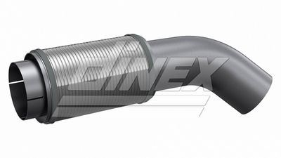 Avgasrör DINEX 5AA004 för MERCEDES-BENZ