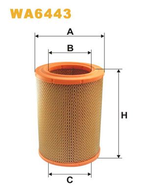 Воздушный фильтр WIX FILTERS WA6443 для IVECO DAILY