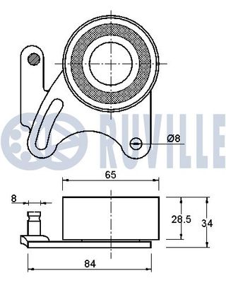 ROLA INTINZATOR CUREA DISTRIBUTIE RUVILLE 540092 1