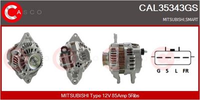 GENERATOR / ALTERNATOR CASCO CAL35343GS