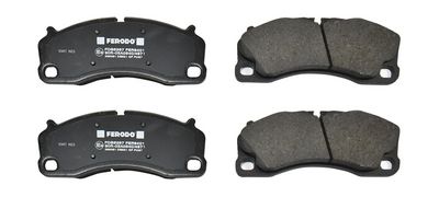 Remblokken set Voor , past: PORSCHE 911, 911 TARGA 3.0/3.8 09.13-