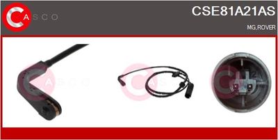 SENZOR DE AVERTIZARE UZURA PLACUTE DE FRANA