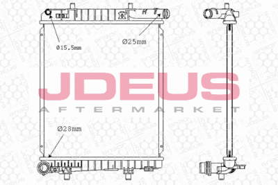 KüHLER MOTORKüHLUNG JDEUS M0210590