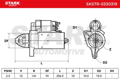 стартер STARK SKSTR-0330319