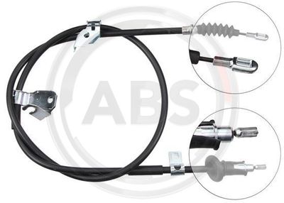 A.B.S. K17268 Трос ручного тормоза  для MITSUBISHI COLT VI (Z3_A, Z2_A) 1.3 LPG