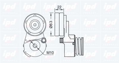INTINZATOR CUREA CUREA DISTRIBUTIE IPD 153161 1