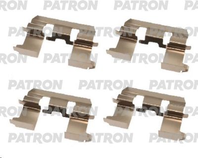 Комплектующие, колодки дискового тормоза PATRON PSRK1166 для HONDA STREAM