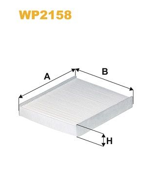 Filter, interior air WIX FILTERS WP2158