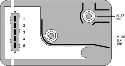 UNITATE DE CONTROL BUJII INCANDESCENTE HELLA 4RV008188271 1