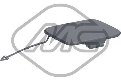 Pokrywa zderzaka, zestaw zaczepu przyczepy METALCAUCHO 91013