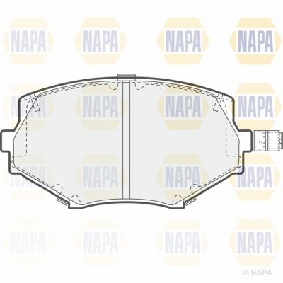 Brake Pad Set NAPA NBP1809