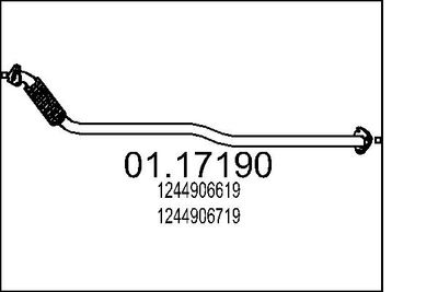 RACORD EVACUARE MTS 0117190