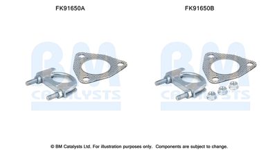 Монтажный комплект, катализатор BM CATALYSTS FK91650 для LANCIA Y10