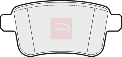 APEC Brake Pad Set, disc brake PAD1657
