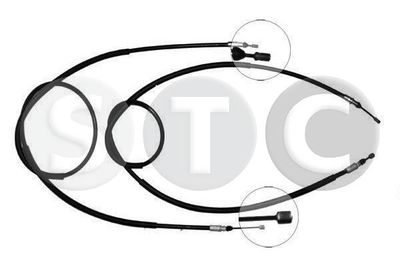 Тросик, cтояночный тормоз STC T483104 для RENAULT ESPACE