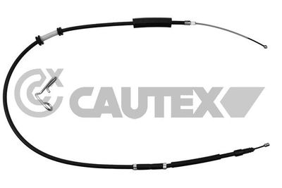 Тросик, cтояночный тормоз CAUTEX 761729 для LAND ROVER FREELANDER