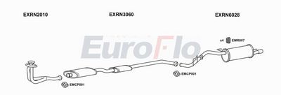 Układ wydechowy EUROFLO RNCLI181004A00