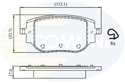 SET PLACUTE FRANA FRANA DISC