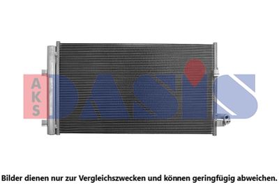 Конденсатор, кондиционер AKS DASIS 052034N для BMW 6