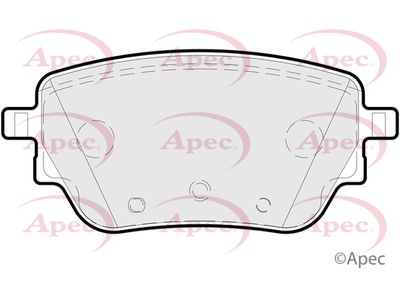 Brake Pad Set APEC PAD2246