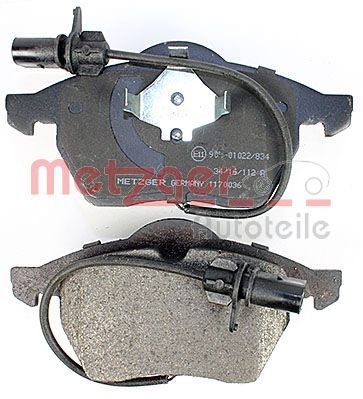 SET PLACUTE FRANA FRANA DISC METZGER AUTOTEILE 1170036 2