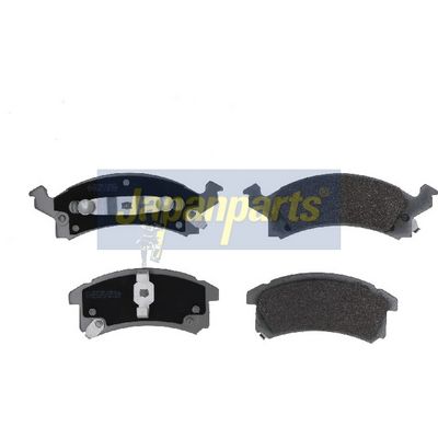 комплект спирачно феродо, дискови спирачки JAPANPARTS PA-W33AF