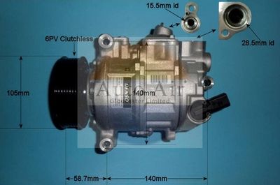 Compressor, air conditioning Auto Air Gloucester 14-0238